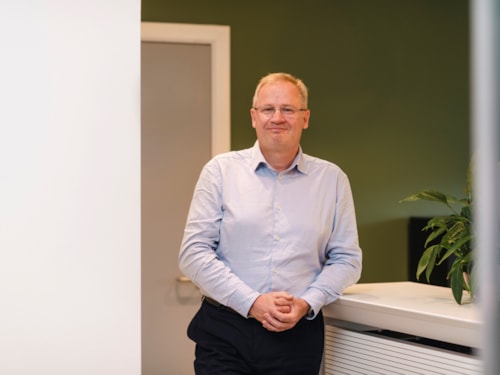 Portrait of employee Espen Fjeld